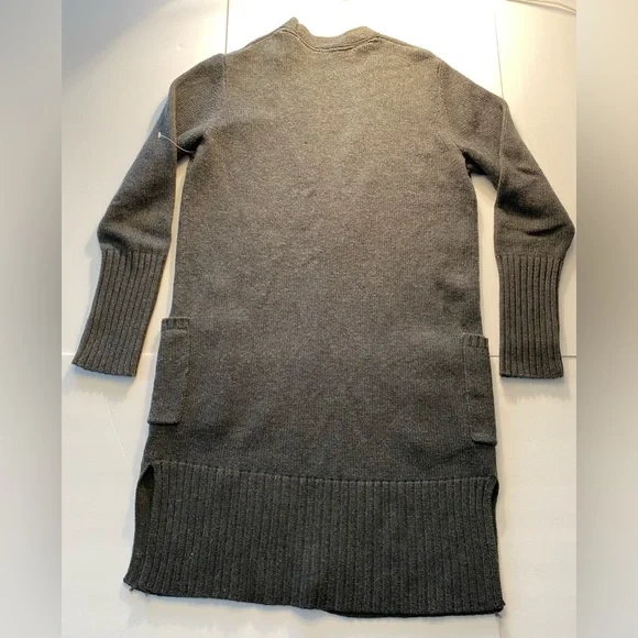 Athleta  Passage Open front cardigan  Gray  Large NWOT - Picture 9 of 13